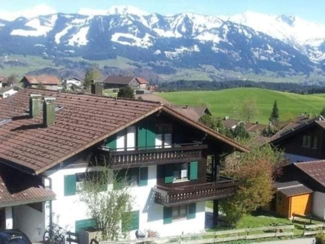 Alpenfee Ofterschwang Mit E-Bike Garage Apartment ภายนอก รูปภาพ